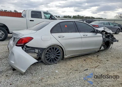 2020 Mercedes-Benz C 43 Amg из США, поврежденный, VIN 55SWF6EB6LU329926